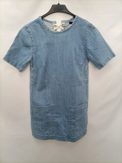 FOREVER21. Vestido denim corto  T.s