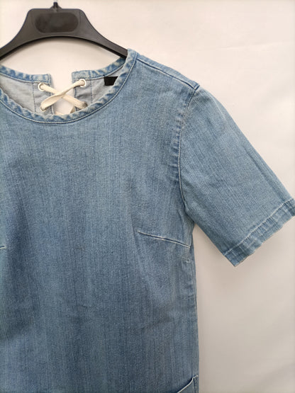 FOREVER21. Vestido denim corto  T.s