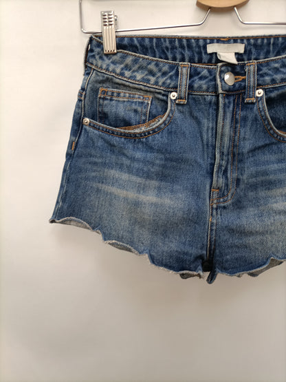 H&amp;M. Dark denim shorts size 34
