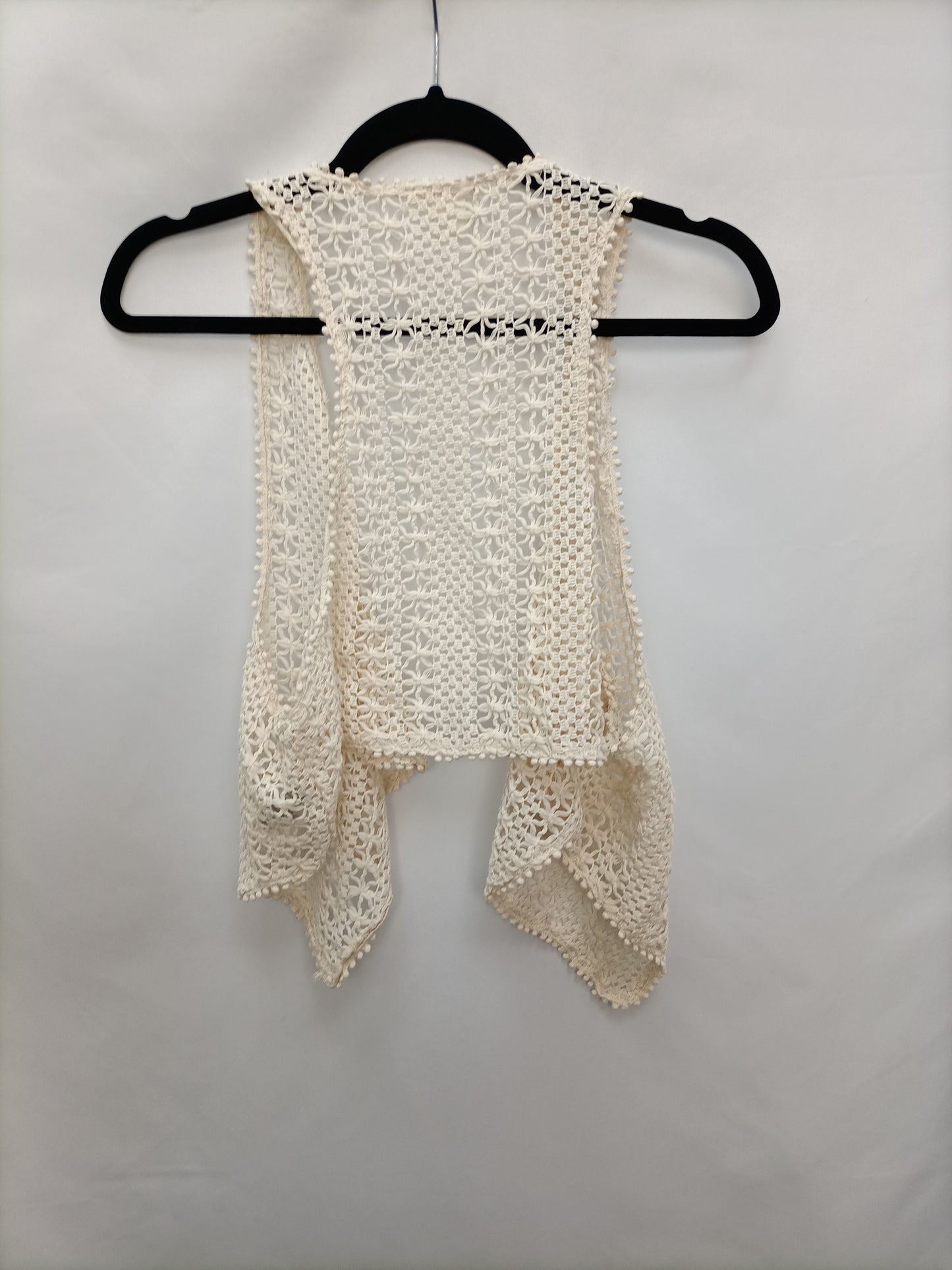 H&M. Chaleco croché  T.l