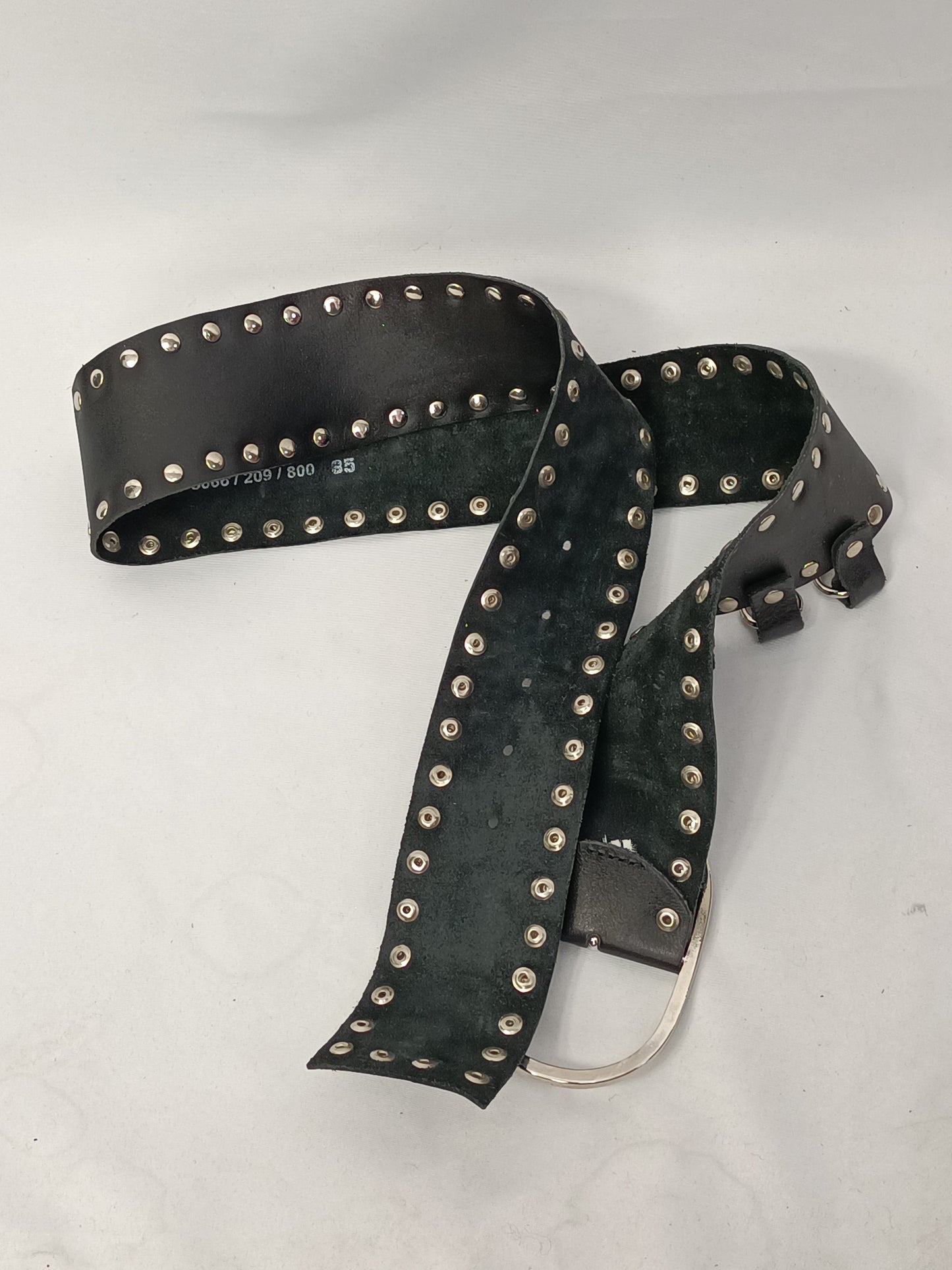 OTHER. Black studded belt size 85