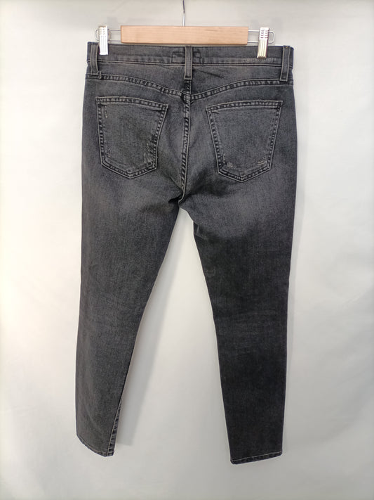 CURRENT ELLIOT. Distressed trousers, size 38