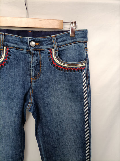 STELLA MCCARTNEY. Embroidered trousers size 40