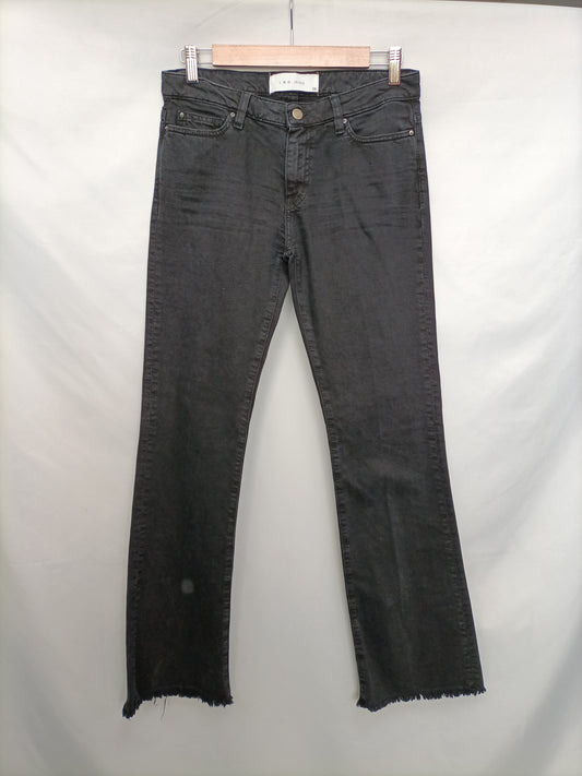 IRO. Black flared pantsT.38