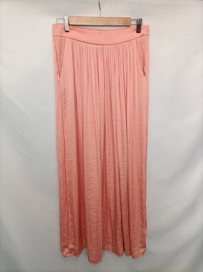 ZARA. Long salmon skirt Tm