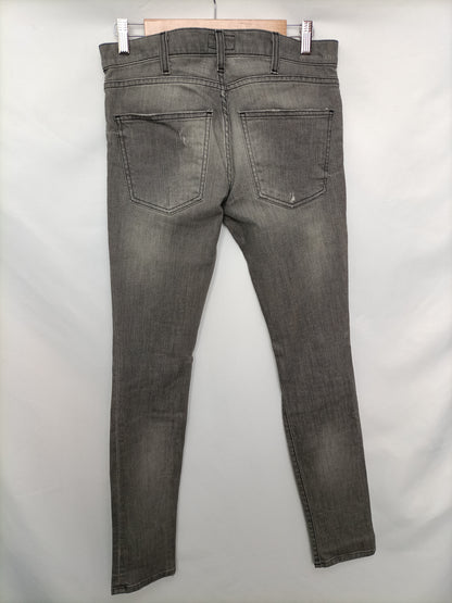 CURRENT ELLIOT. Ripped grey trousers size 40