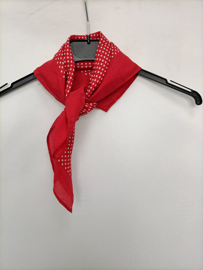 MASSIMO DUTTI. Pañuelo mini lunares