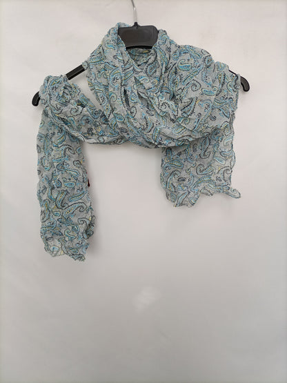 DESIR. Fular azul amebas