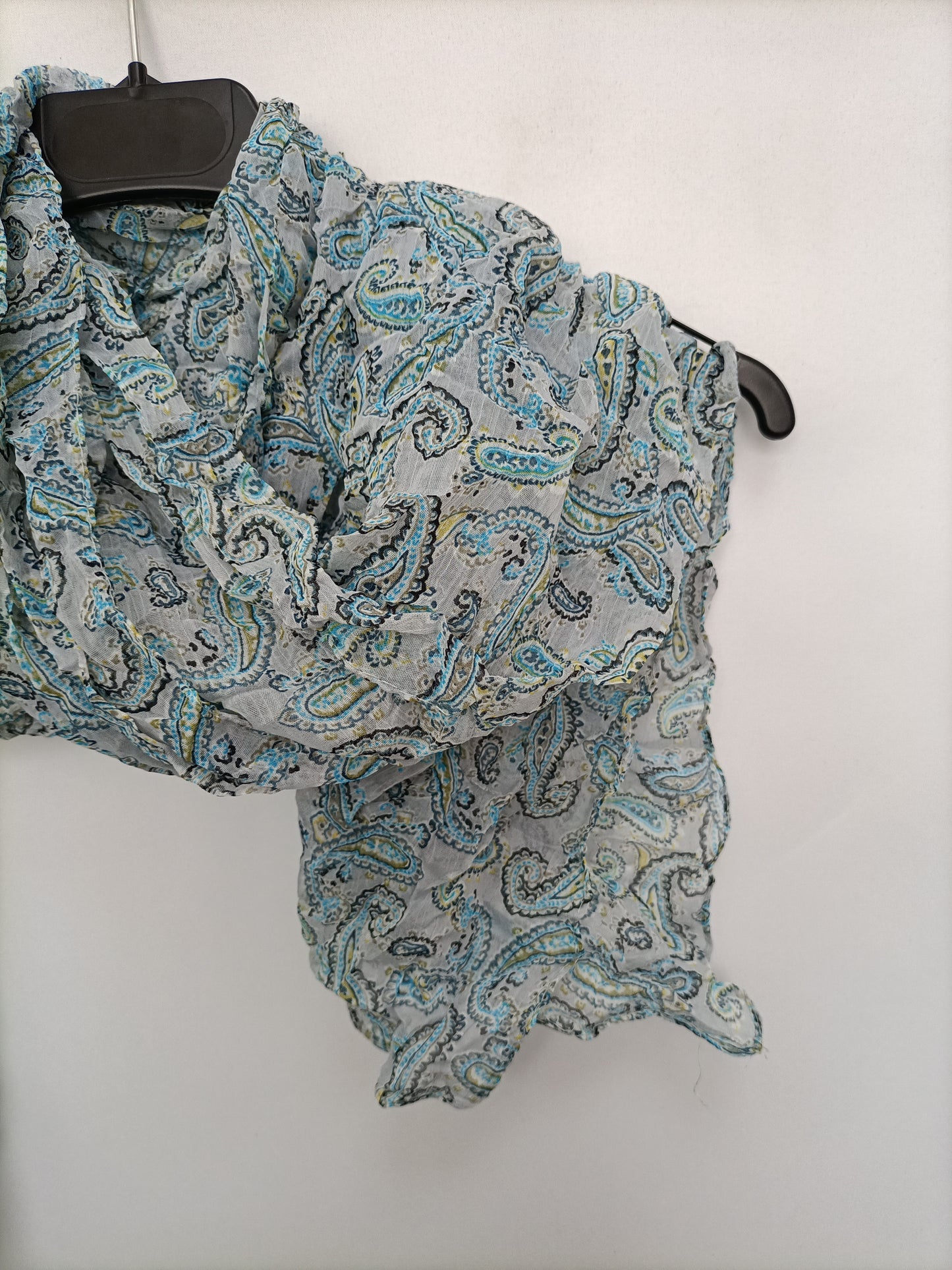 DESIR. Fular azul amebas