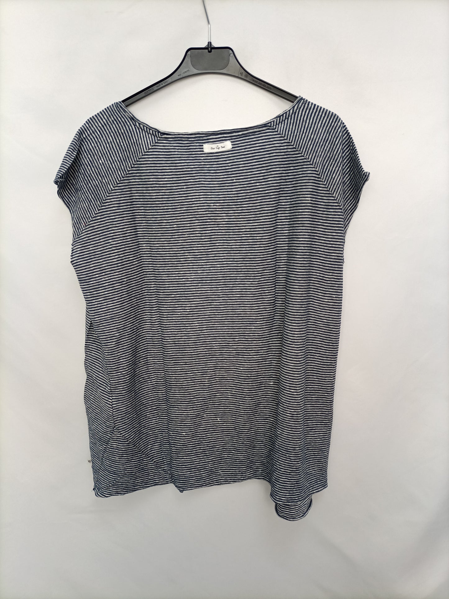THE HIP TEE. Camiseta rayas y letras  T.u (m/l)