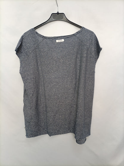 THE HIP TEE. Camiseta rayas y letras  T.u (m/l)