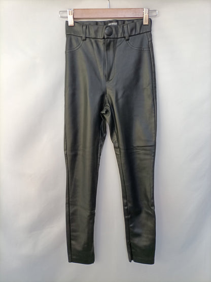 ZARA. Leggins polipiel  T.xs