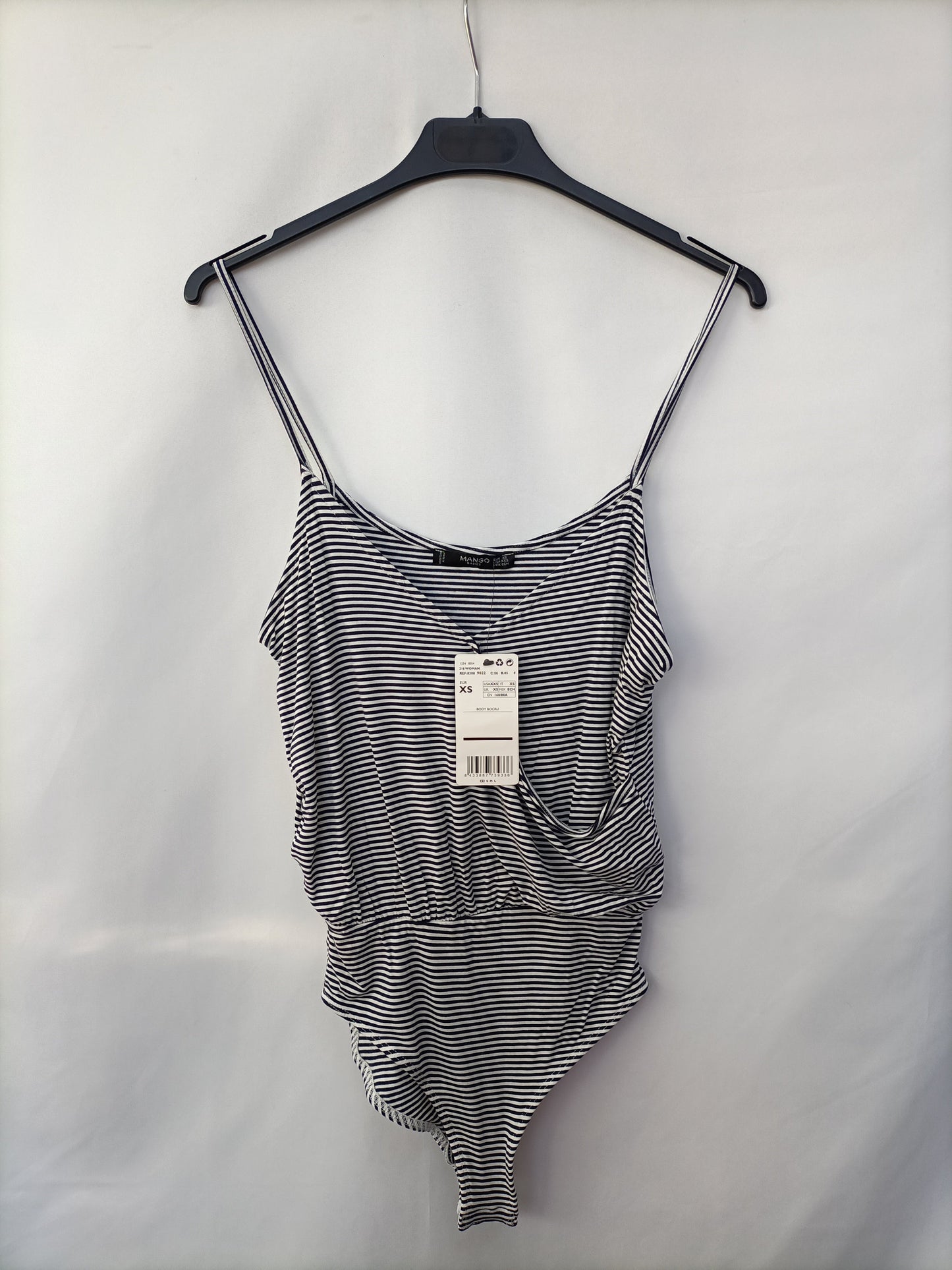 MANGO. Body fluido de rayas T.xs