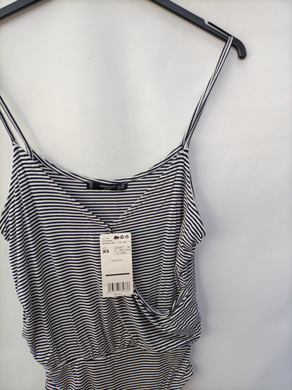 MANGO. Body fluido de rayas T.xs