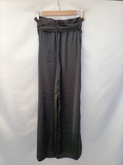 MANGO. Black palazzo pants, size xs