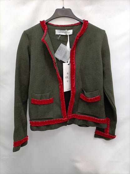 THE EXTREME COLLECTION. Green velvet Ts jacket