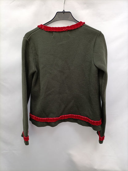 THE EXTREME COLLECTION. Green velvet Ts jacket