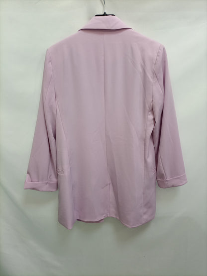 STRADIVARIUS. Blazer lila fluidaT.m