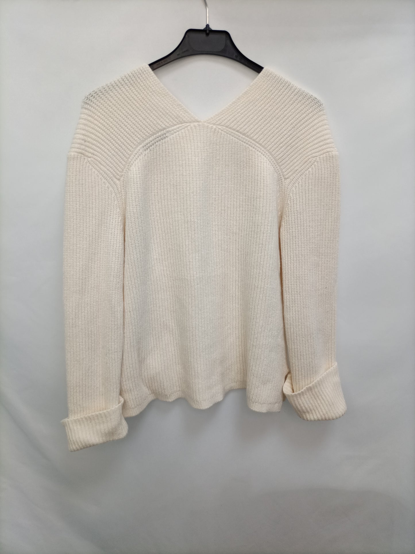 MANGO. Jersey canalé crudo T.s