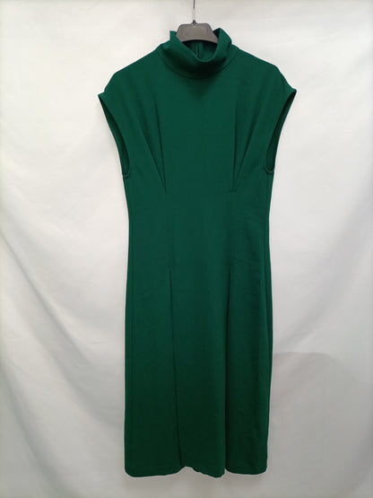ZARA. Green midi dress T.xs Hibuy market ZARA. Green midi dress T.xs Hibuy market
