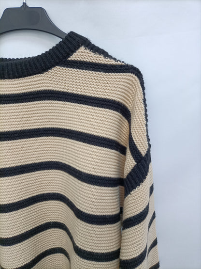 PULL&BEAR. Jersey de rayas T.s