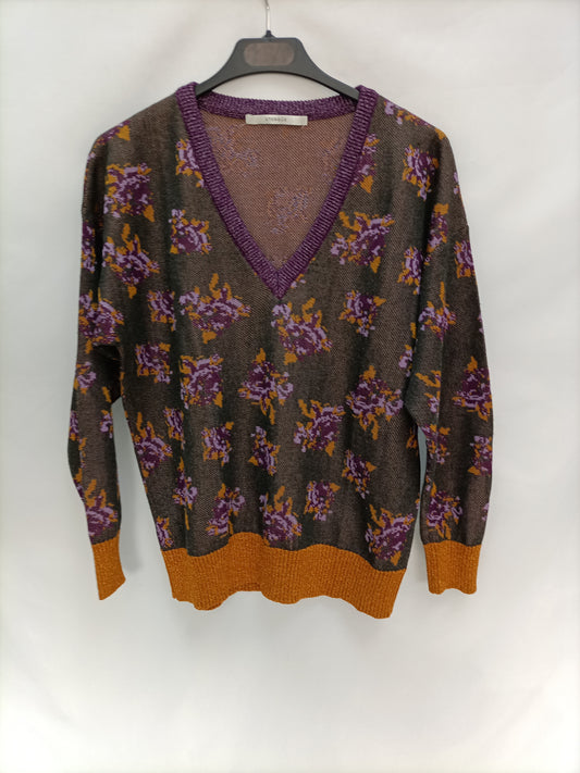 UTERQÜE. Jersey estampado T.s