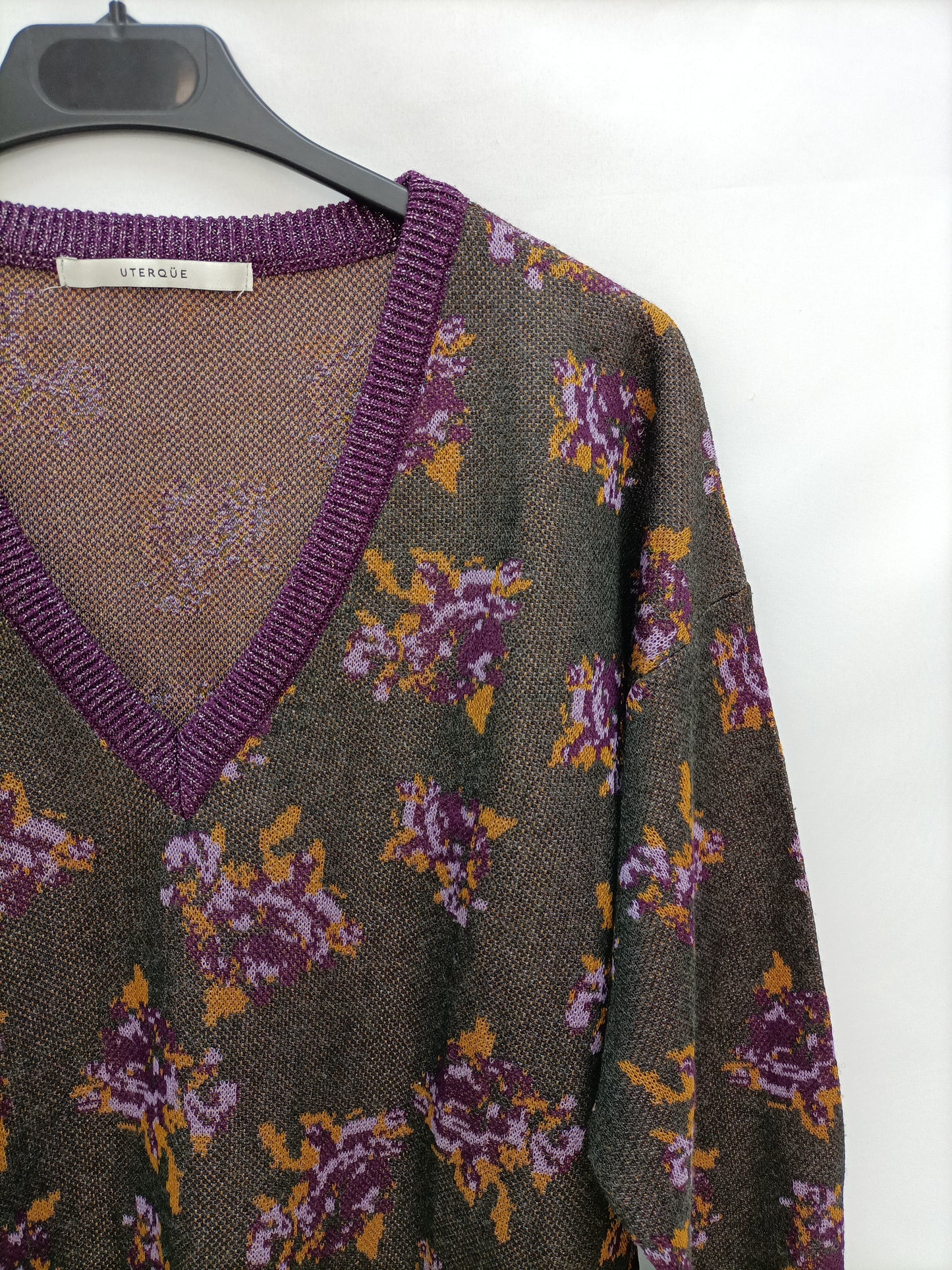 UTERQÜE. Jersey estampado T.s