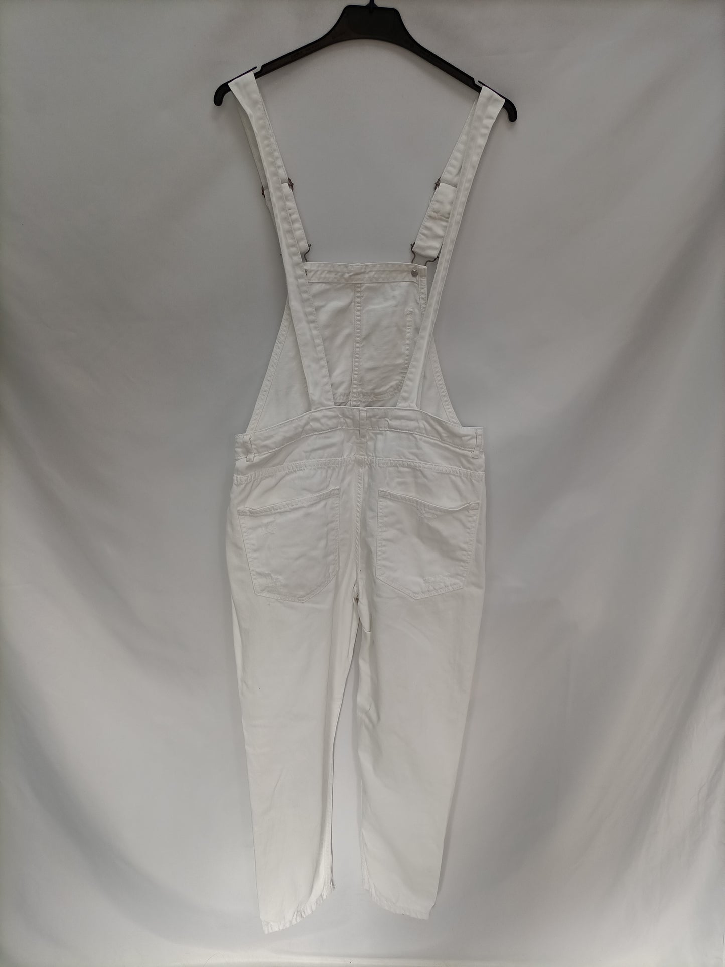 ZARA. Peto blanco denim T.s