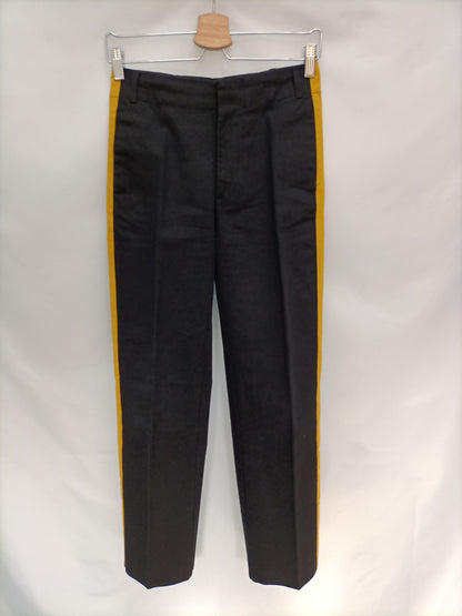 OTRAS. Pantalón negro raya T.u (36)