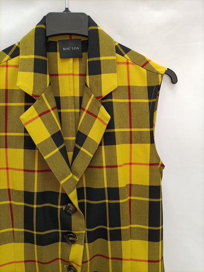 MAU LOA. Checked vest Your (s)