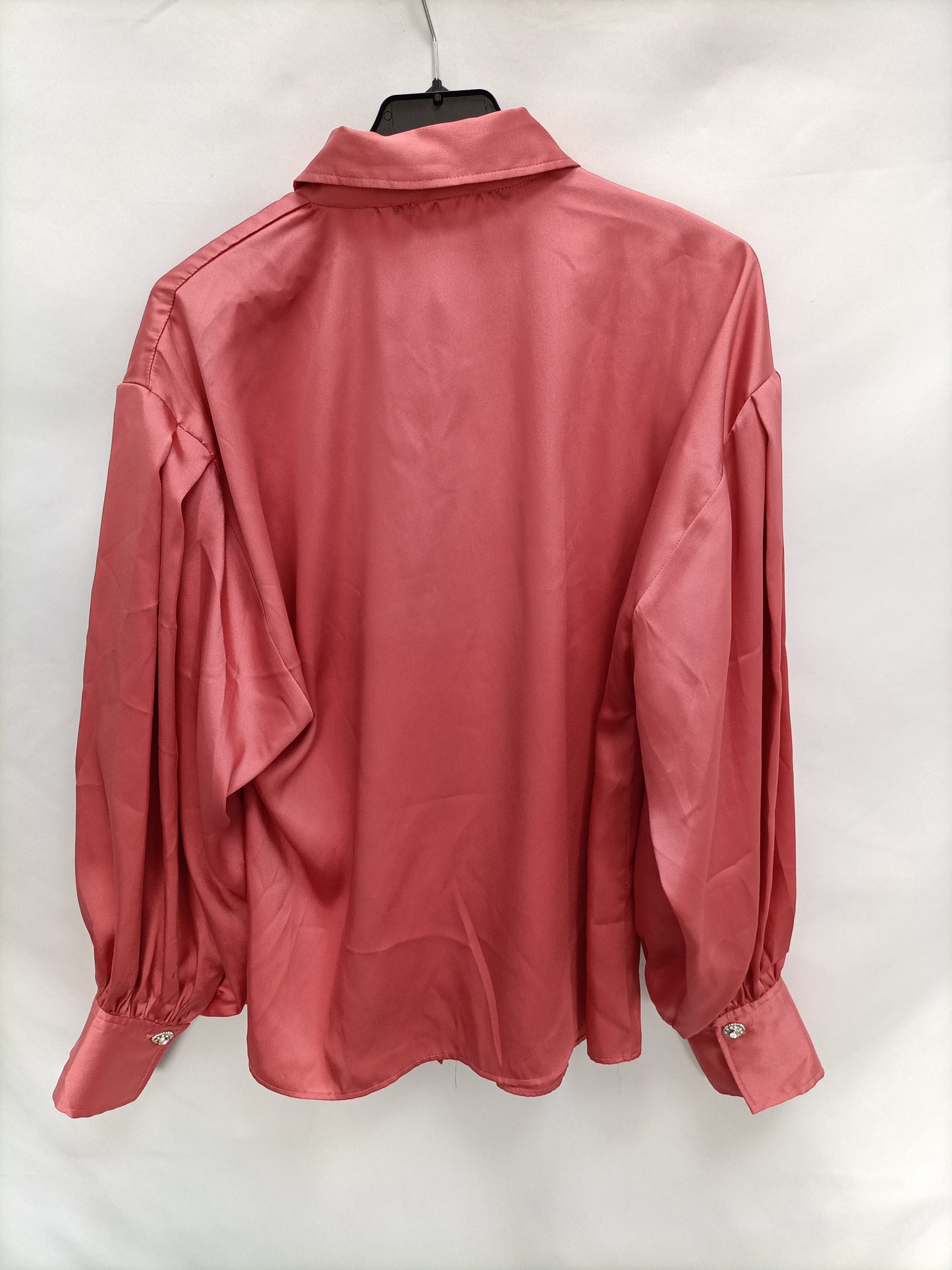 ZARA. Blusa salmon botones T.s