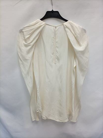 OTHERS. Beige blouse with sleeves Tu(s)