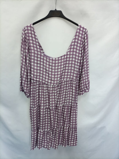 OTRAS. Vestido cuadros vichi T.u(s)