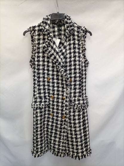 ZARA. Tweed vest/dress T.xs