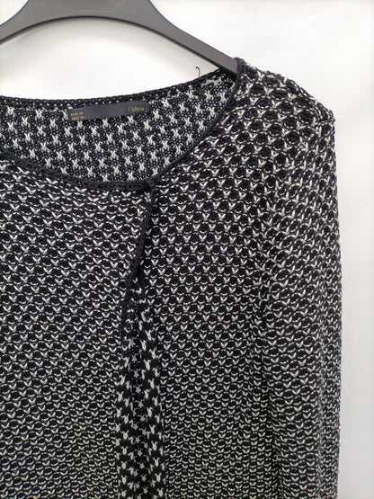 SFERA. Black and beige cardigan Tm