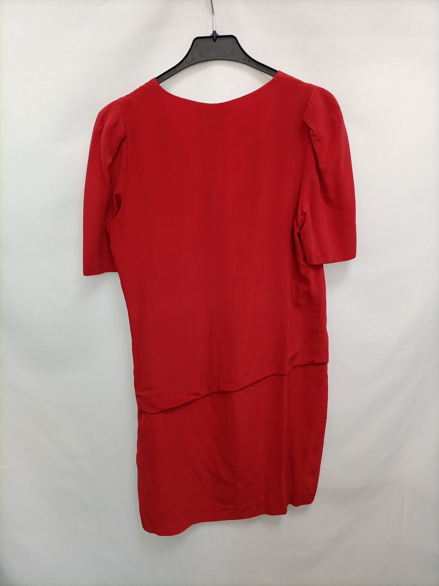 MAJE.Vestido corto rojo lT.3(L)