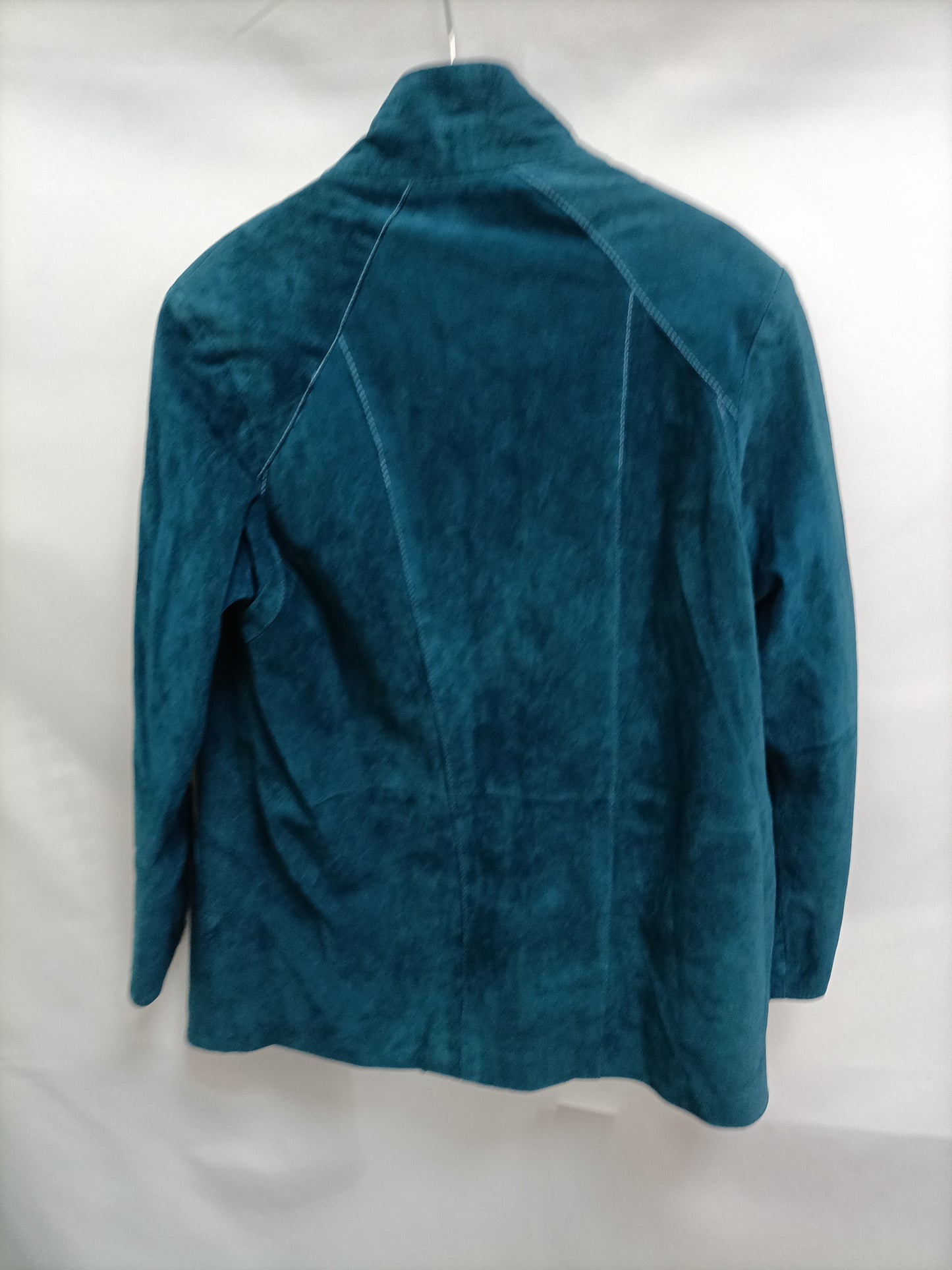 OTRAS. Cazadora azulona piel T.3(l)