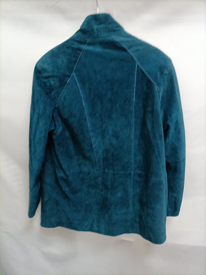OTRAS. Cazadora azulona piel T.3(l)