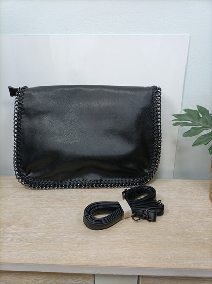 OTRAS.Bolso negro cadena T.u