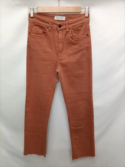 MIINTTODAY. Pantalón recto naranja T.34
