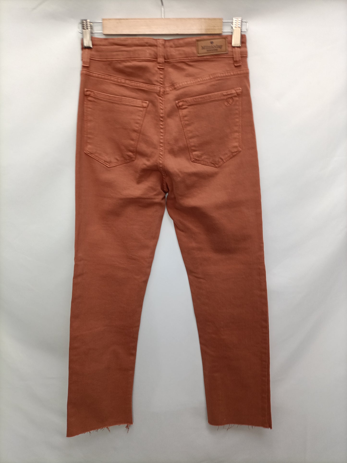 MIINTTODAY. Pantalón recto naranja T.34