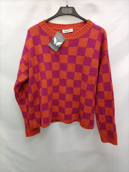 BASYCO. Jersey de cuadros  T.u(s)