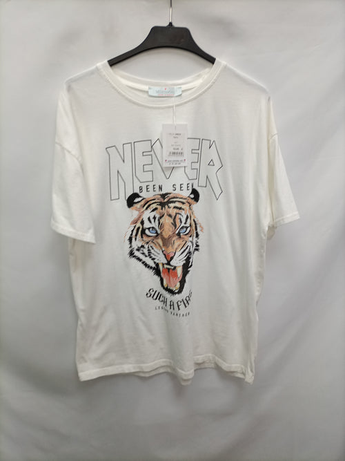 MIINTTODAY. Camiseta tigre T.u(m)