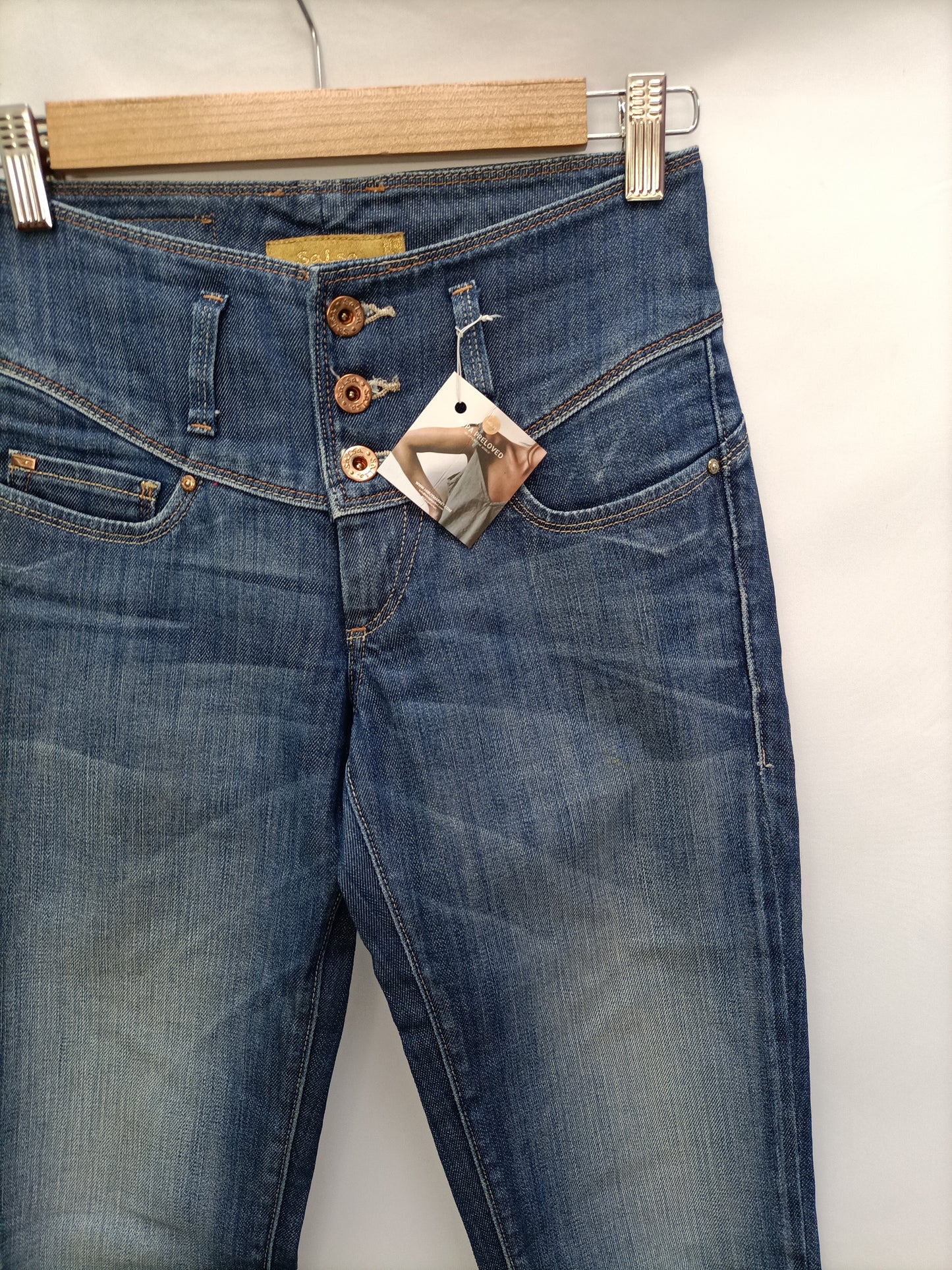 SALSA. Button-down jeans, size 32