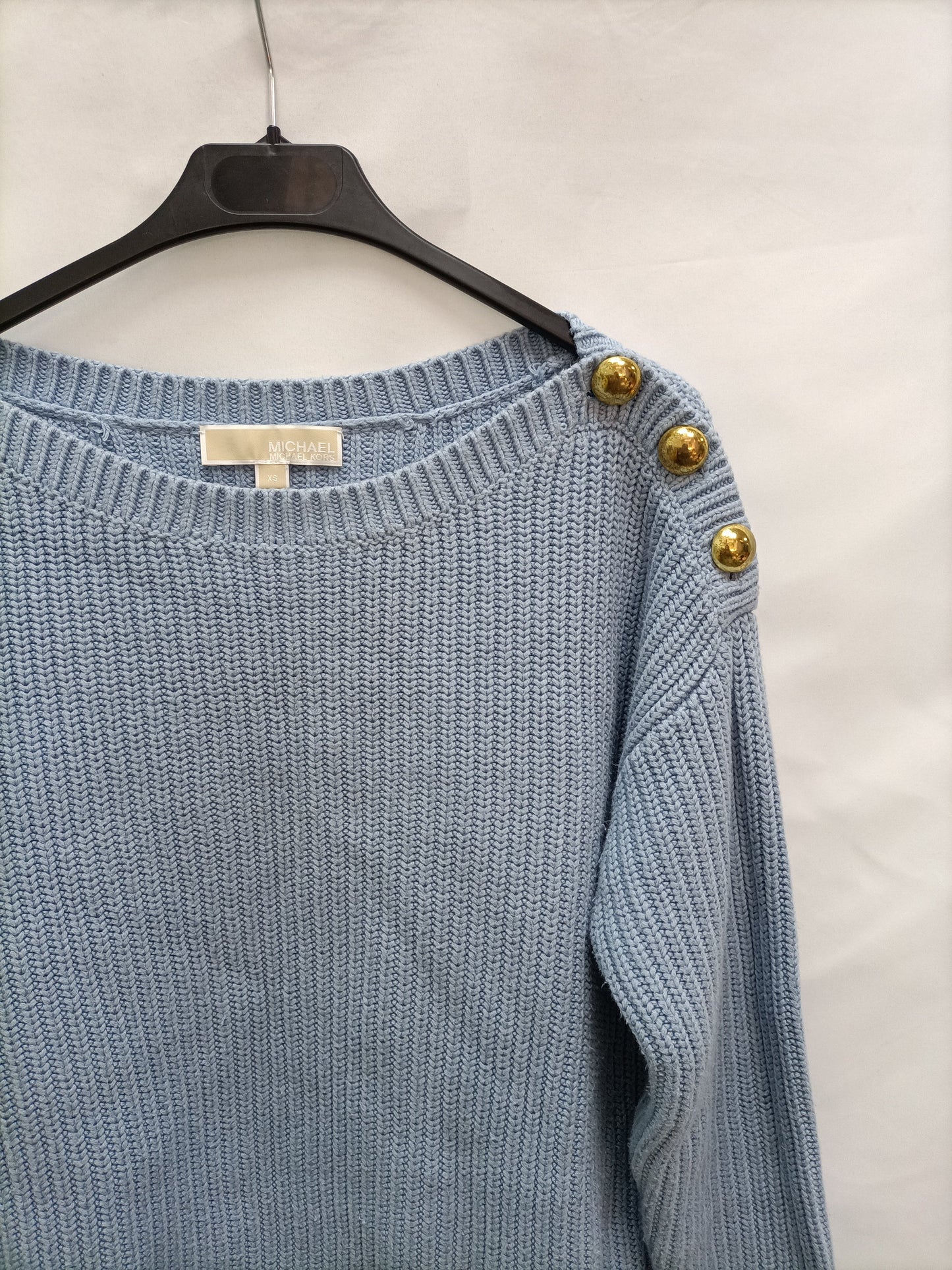 MICHAEL KORS.Jersey azul punto T.xs