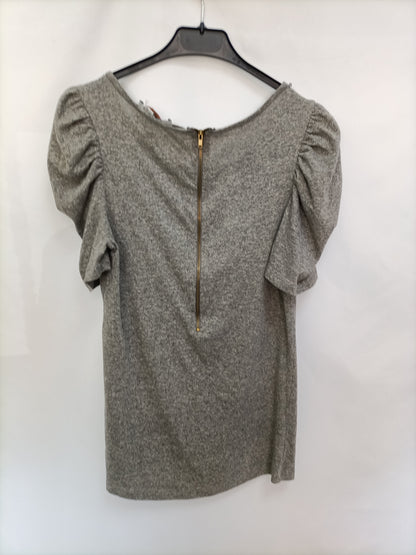 SANDRO. Grey T-shirt size 36