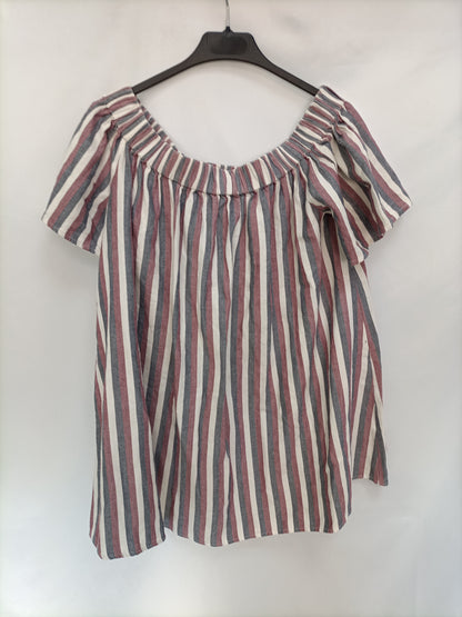 ASOS. Top/vestido cuello barco T.38