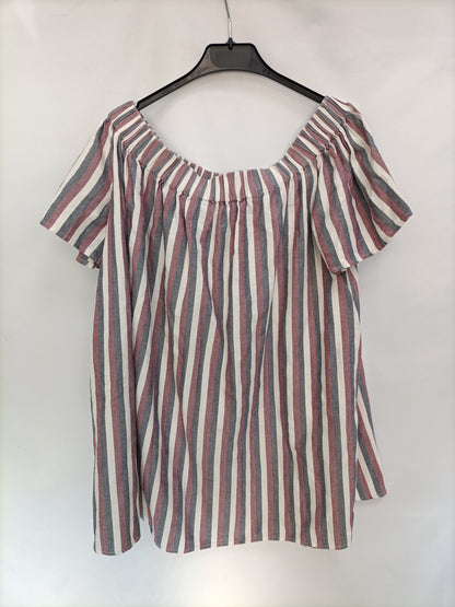 ASOS. Top/vestido cuello barco T.38
