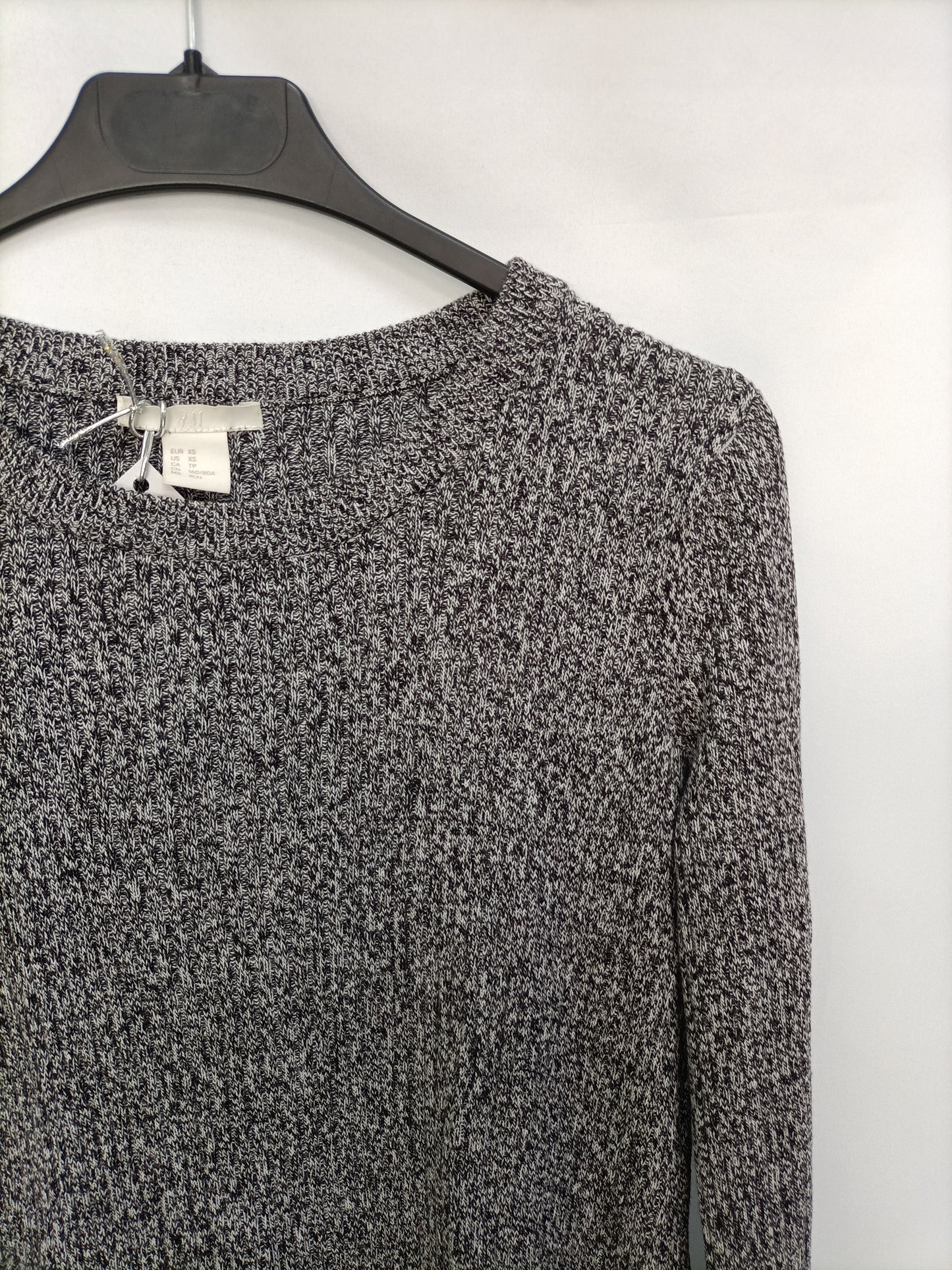 H&M. Jersey espiga T.XS