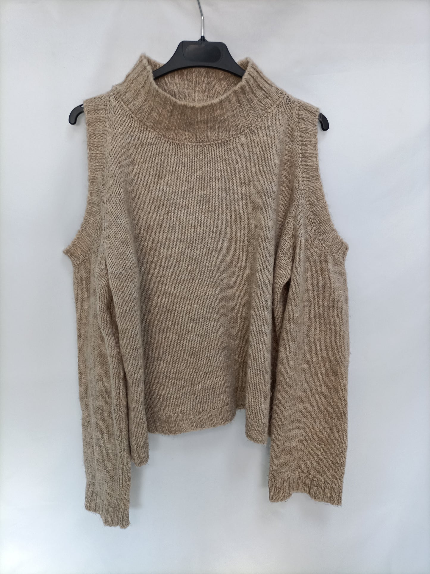 DANDELIO. Jersey jaspeado hombros T.u(s)